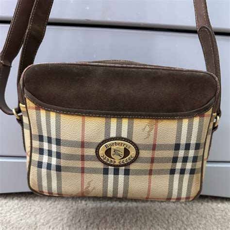 burberry bag ebay au|authentic vintage Burberry bag.